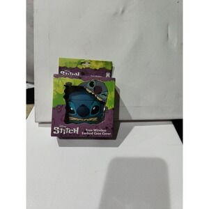 DISNEY STITCH APPLE AIRPODS WIRELESS EARBUDS CASE COVER Gen 1 & 2 NIB